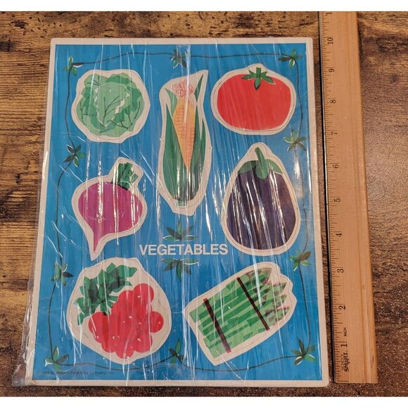 Lot of 2 Vintage Cardboard Kids' Tray Puzzles Western Publishing Co. 1969 - Picture 5 of 11